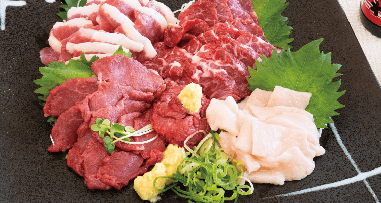 馬刺し｜特上セット