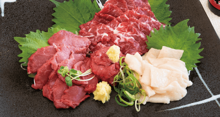 馬刺し｜上セット